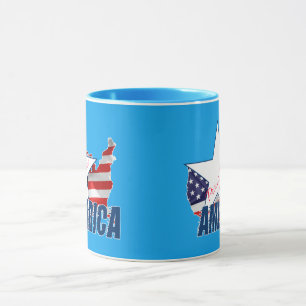 Mug Fier d'être un Américain