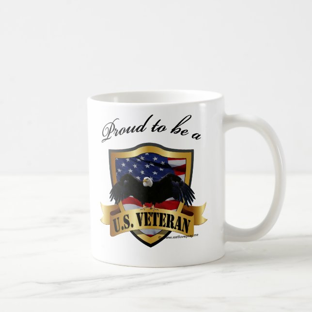 Mug Fier d'être un vétéran des États-Unis (Droite)