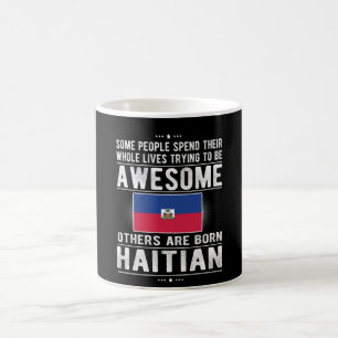 Mug Fier Drapeau Haïtien Héritage Racines Haïtiennes