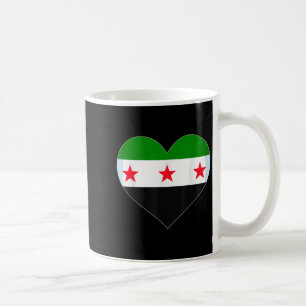 Mug Fier drapeau syrien Vintage sans Syrie Heart Love 