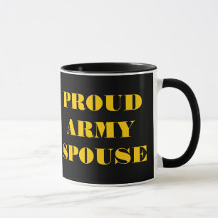 Mug Fier Épouse De L'Armée
