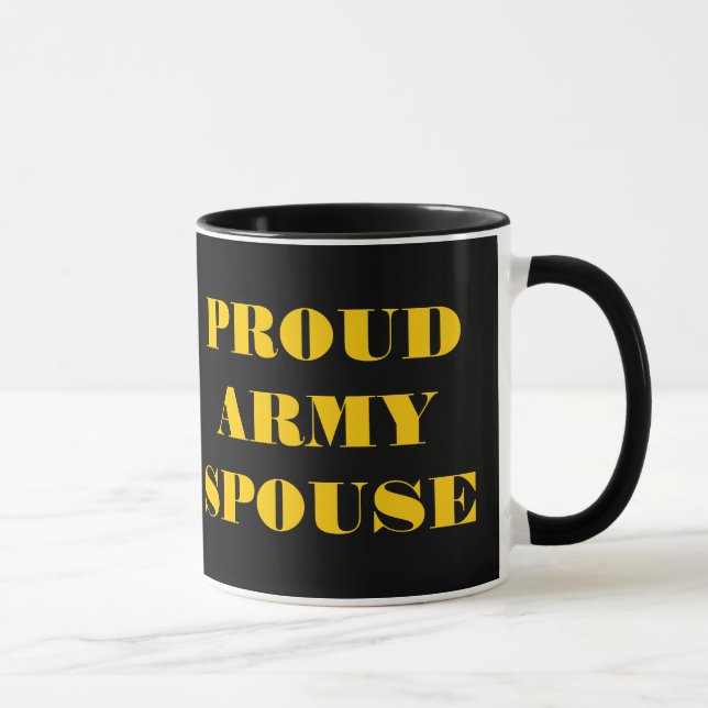 Mug Fier Épouse De L'Armée (Droite)