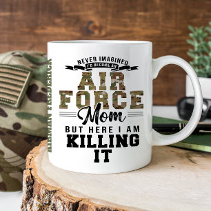 Mug Fier Fier Maman De L'Armée De L'Air Je L'Ai Tué Da