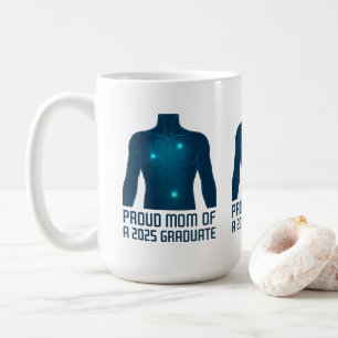 Mug Fier maman de 2025 Biomed Grad L'art futuriste