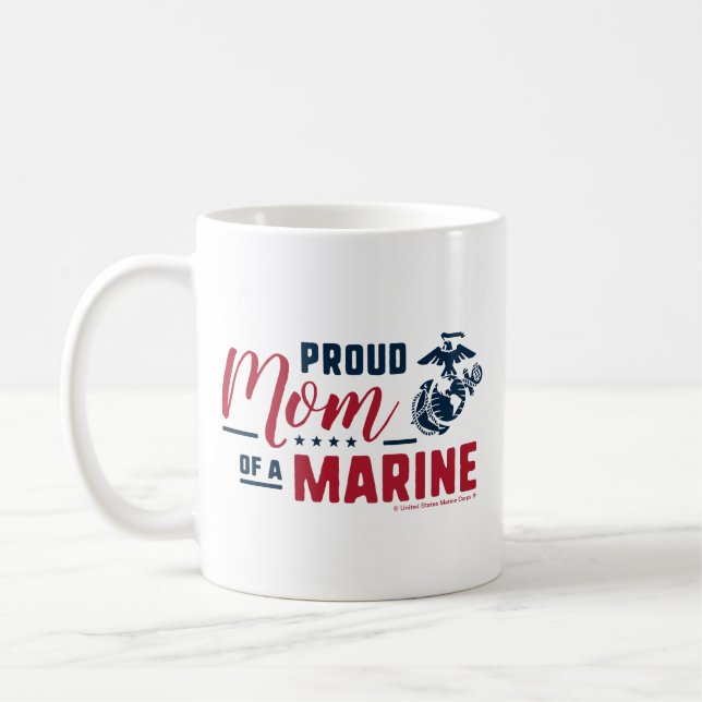 Mug Fier maman d'un marin - Couleur (Gauche)