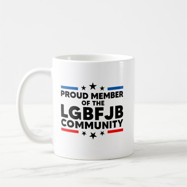 Mug Fier Membre De La Communauté LGBFJB (Gauche)