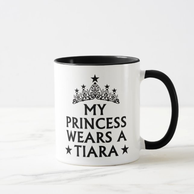 Mug Fier Pageant Parent - Princesse Tiara (Droite)