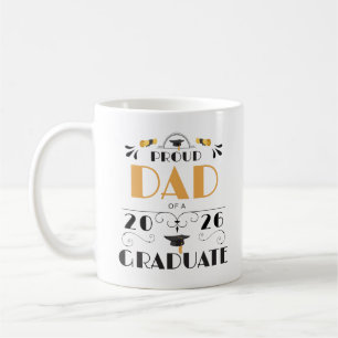 Mug Fier Papa D'Une Classe De Diplômés De 2026 De 2026