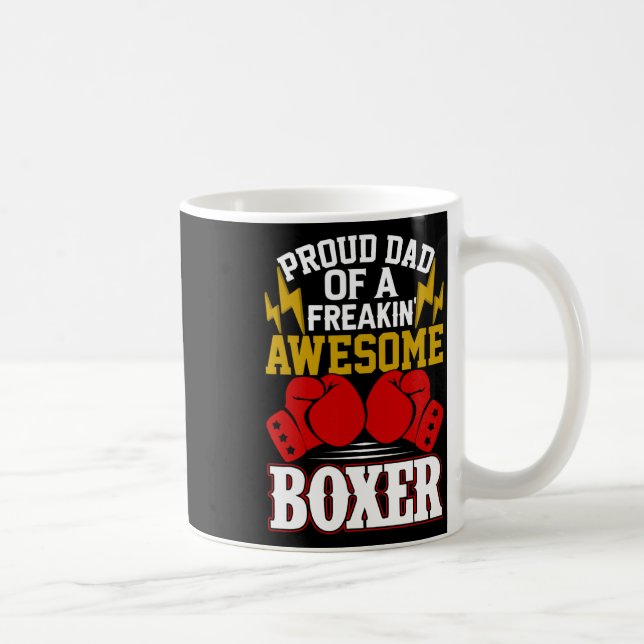 Mug Fier Papa D'Une Fabuleuse Chemise De Boxer Pour Bo (Droite)