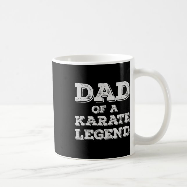 Mug Fier Papa D'Une Légende De Karate Fils Fille Karat (Droite)