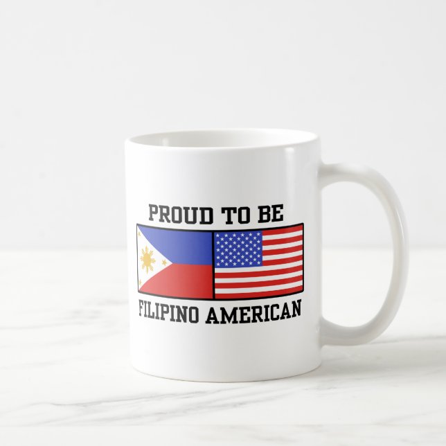 Mug Fier Philippin Américain (Droite)