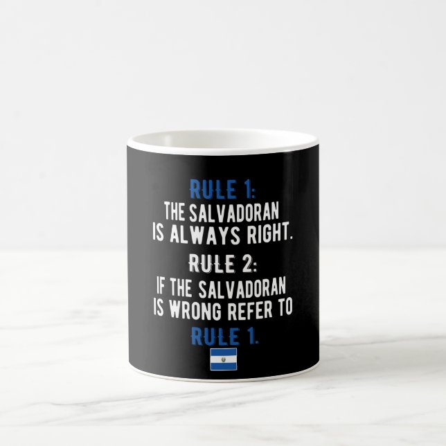 Mug Fier Salvadorien Racines El Salvador Drapeau Salva (Centre)