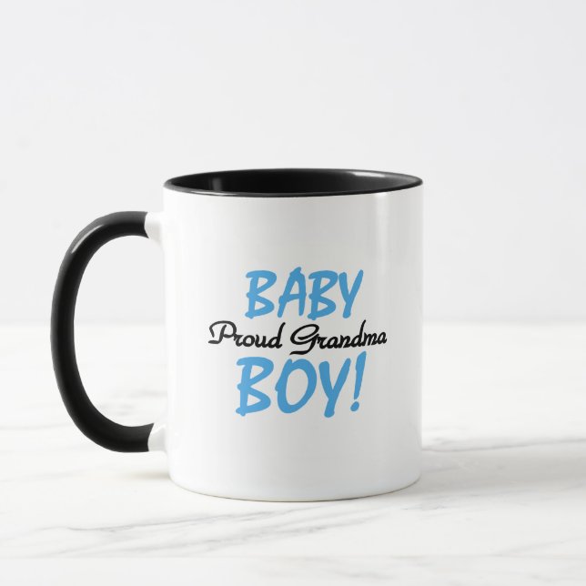 Mug Fier T-shirts et cadeaux pour bébé grand-mère (Gauche)