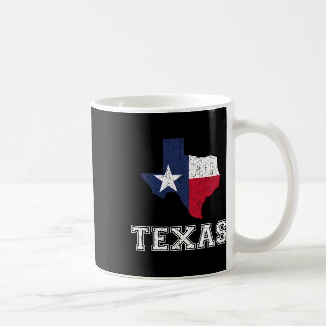 Mug Fier Texas Patriote Américain Drapeau États-Unis V (Droite)