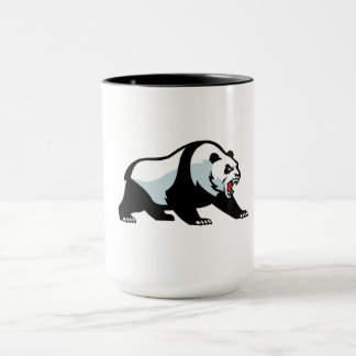 Mug Fierce Panda - T-Shirt Gras Agressif Emblem