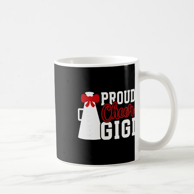 Mug Fière Acclamation Gigi Grand-mère Menant les pom-p (Droite)