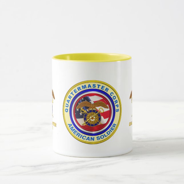 Mug Fière Armée Quartier-maître Corps Vétéran (Centre)