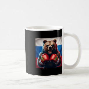 Mug Fière Boxeuse Ours Russe Russie Boxe Kickboxing