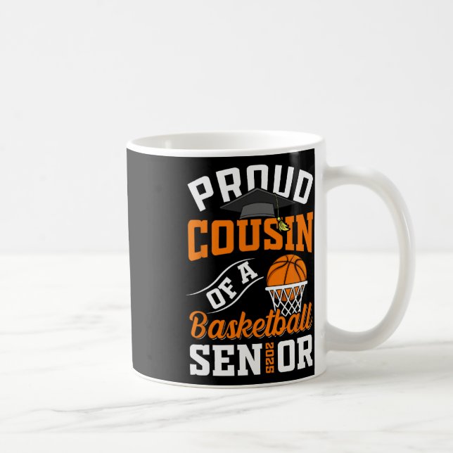 Mug Fière Cousin D'Un Sketll Senior Cl De 2025 Graduat (Droite)