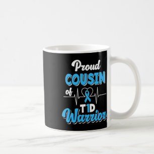 Mug Fière Cousine D'Un T1D Guerrier Diabétique Diabète