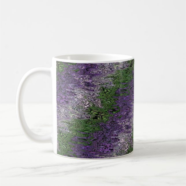 Mug Fière de la non-binarité Grunge Groovy Funky Tripp (Gauche)