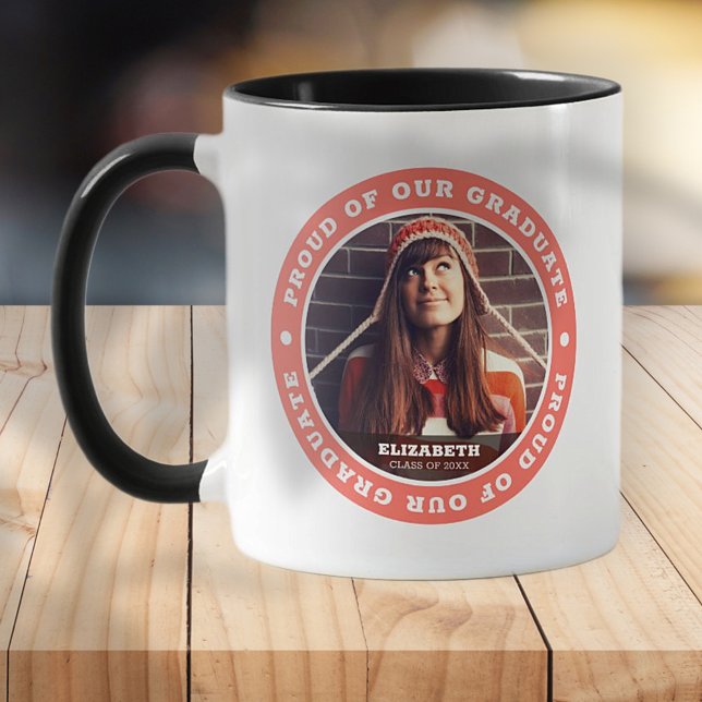 Mug Fière de notre Bachelière 20XX Photo (Créateur téléchargé)