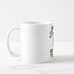 Mug Fière Fille de Héros Création de Drapeau USA