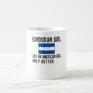 Mug Fière fille hondurienne Honduras Drapeau racines h