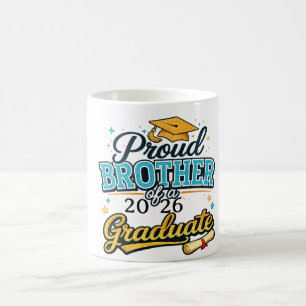 Mug Fière Frère d'un Diplômé de la Promotion 2026 Seni