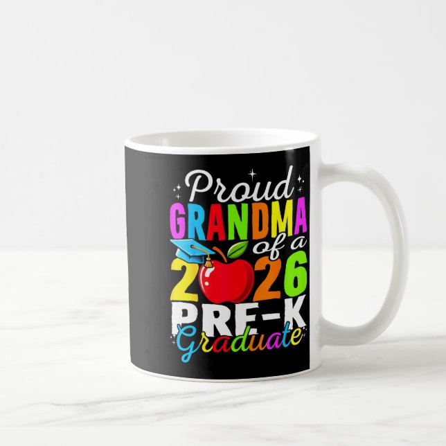 Mug Fière grand-mère de la promotion 2026 de maternell (Droite)