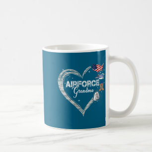 Mug Fière grand-mère de l'armée de l'air féminine grad