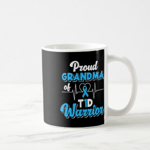 Mug Fière Grand-Mère D'Un Guerrier T1D Diabète Diabéti