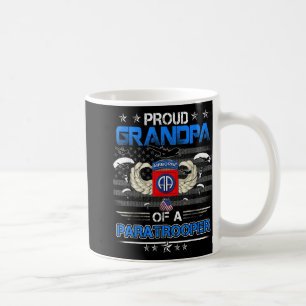 Mug Fière Grand-Père D'Un 82E Parachutisme Aérien De L