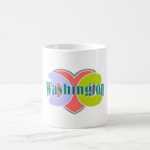 Mug Fière habitante de la ville de Washington DC
