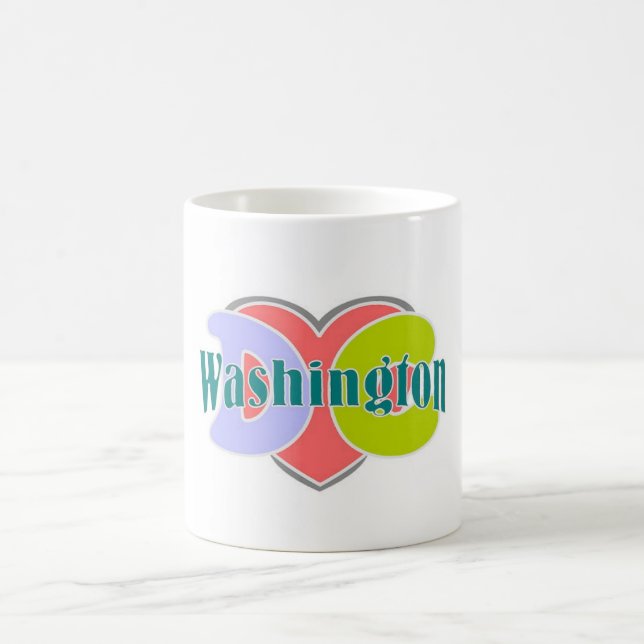 Mug Fière habitante de la ville de Washington DC (Centre)