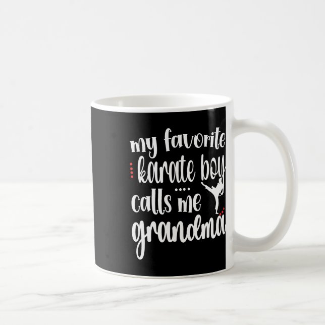 Mug Fière Karate Grand-mère Karate Grand-mère (Droite)