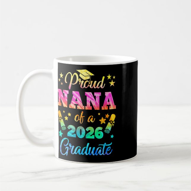Mug Fière Nana d'un diplômé de la promotion 2026 Senio (Gauche)