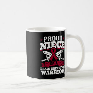 Mug Fière Nièce D'Un Cerveau Aneurysme Guerrier Sensib