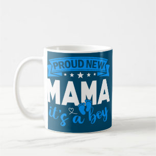 Mug Fière nouvelle maman C'est un garçon Révélation de
