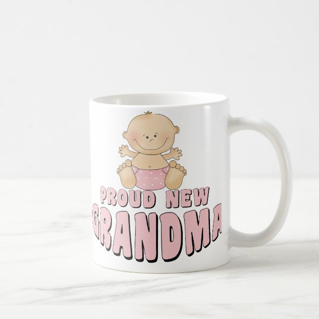 Mug Fière nouvelle T-Shirt grand-mère (Droite)