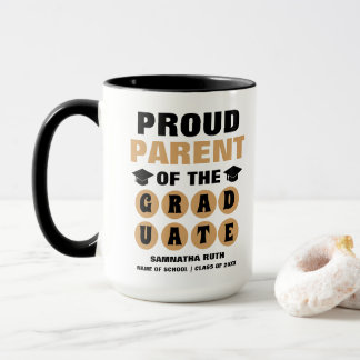 Mug Fière Personnalisée Parent Du Diplômé