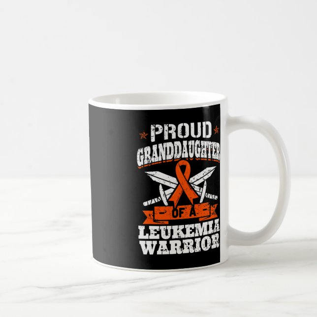 Mug Fière Petite-Fille D'Une Leucémie Guerrière Lauréa (Droite)