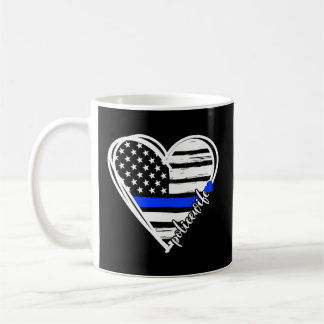 Mug Fière Police D'Un Policier Policier Coeur Cop