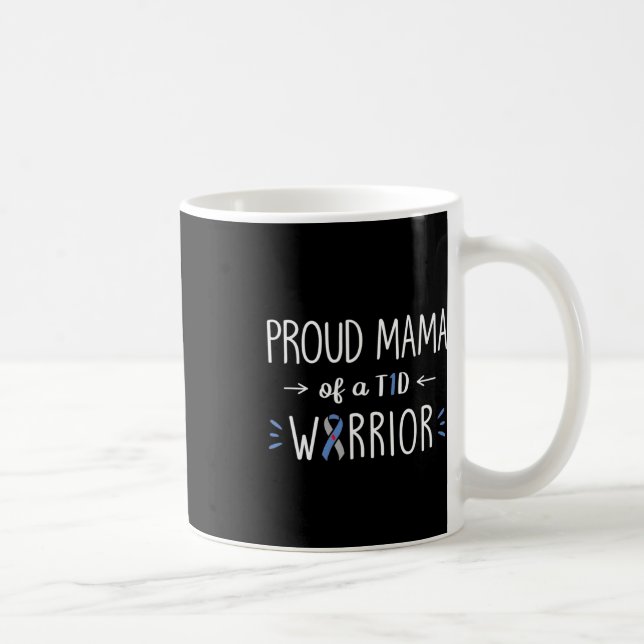 Mug Fière T1D Maman De Son Diabète Sensibilisation Dia (Droite)