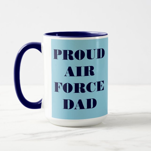 Mug Fiers Air Force Papa (Gauche)