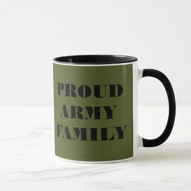 Mug Fiers Armée Famille (Droite)