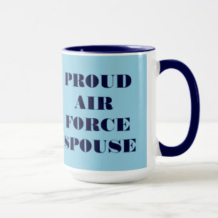 Mug Fiers conjoint de la force aérienne