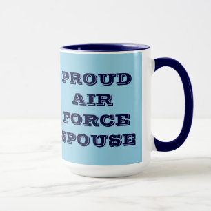Mug Fiers conjoint de la force aérienne
