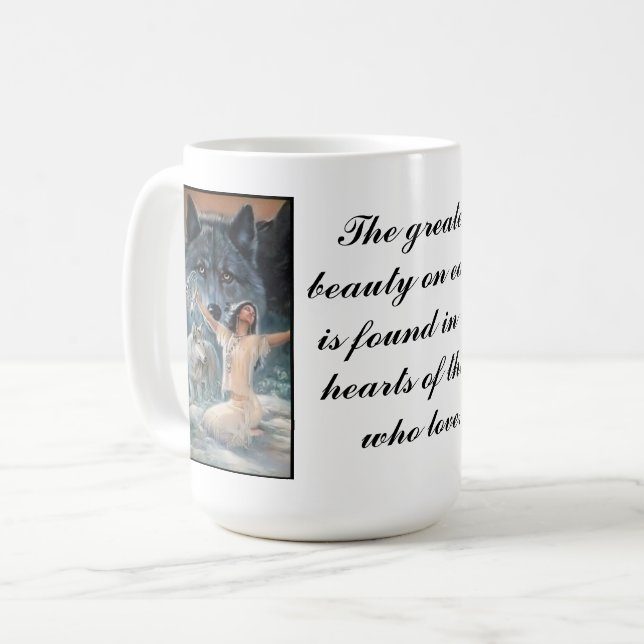 Mug Fierté autochtone (Devant gauche)