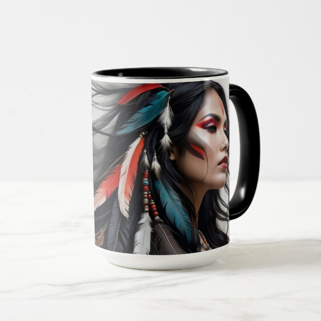 Mug Fierté Cherokee 4 (Devant droit)